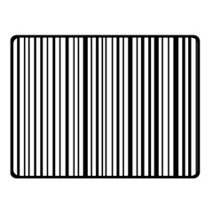 Barcode Double Sided Fleece Blanket (small)  by stockimagefolio1