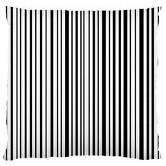 Barcode Large Flano Cushion Case (one Side) by stockimagefolio1