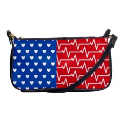 Usa Flag Shoulder Clutch Bags by stockimagefolio1