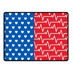 Usa Flag Fleece Blanket (small) by stockimagefolio1