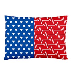 Usa Flag Pillow Case (two Sides)