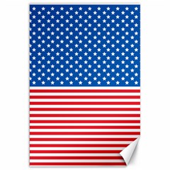 Usa Flag Canvas 20  X 30  