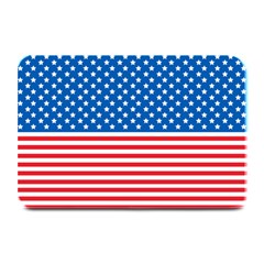 Usa Flag Plate Mats