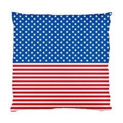 Usa Flag Standard Cushion Case (one Side) by stockimagefolio1