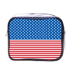 Usa Flag Mini Toiletries Bags