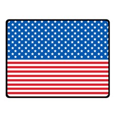 Usa Flag Fleece Blanket (small) by stockimagefolio1