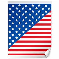 Usa Flag Canvas 36  X 48  