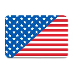 Usa Flag Plate Mats