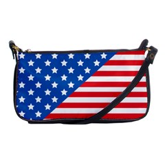 Usa Flag Shoulder Clutch Bags by stockimagefolio1