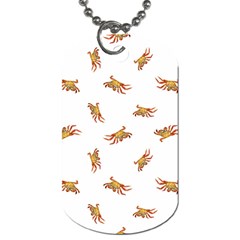 Crabs Photo Collage Pattern Design Dog Tag (one Side) by dflcprints