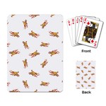 Crabs Photo Collage Pattern Design Playing Card Back