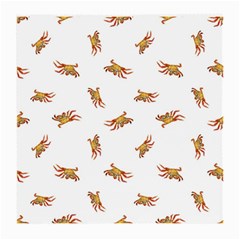 Crabs Photo Collage Pattern Design Medium Glasses Cloth (2-side) by dflcprints