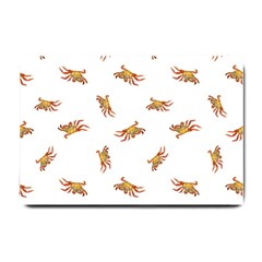 Crabs Photo Collage Pattern Design Small Doormat  by dflcprints