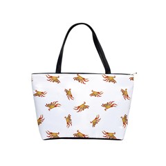 Crabs Photo Collage Pattern Design Shoulder Handbags by dflcprints