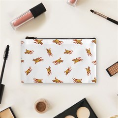 Crabs Photo Collage Pattern Design Cosmetic Bag (small)  by dflcprints