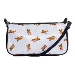 Crabs Photo Collage Pattern Design Shoulder Clutch Bags by dflcprints