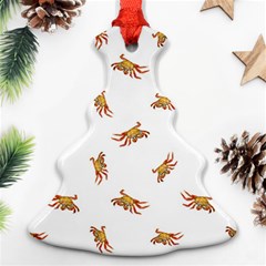 Crabs Photo Collage Pattern Design Christmas Tree Ornament (two Sides) by dflcprints