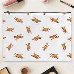 Crabs Photo Collage Pattern Design Cosmetic Bag (xxxl)  by dflcprints