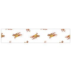 Crabs Photo Collage Pattern Design Flano Scarf (small)  by dflcprints