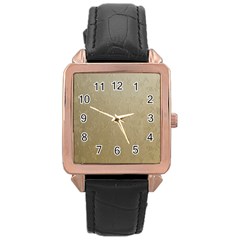 Gold Floral Royal Pattern  Rose Gold Leather Watch  by paulaoliveiradesign