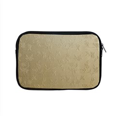 Gold Floral Royal Pattern  Apple Macbook Pro 15  Zipper Case by paulaoliveiradesign