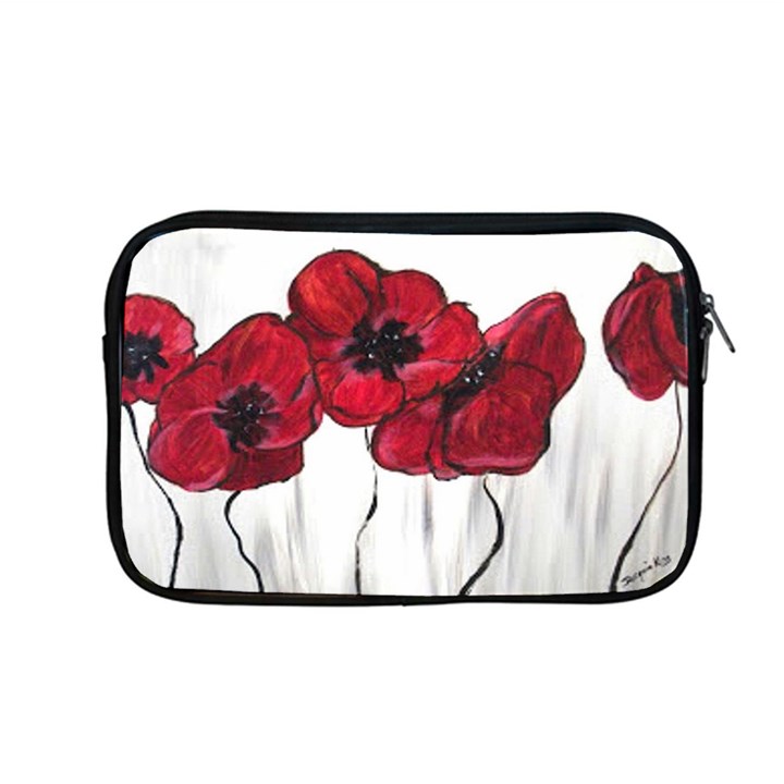 Main Street Poppies Hr Aceo Apple MacBook Pro 13  Zipper Case