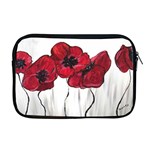 Main Street Poppies Hr Aceo Apple MacBook Pro 17  Zipper Case Front