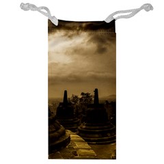 Borobudur Temple Indonesia Jewelry Bag by Nexatart