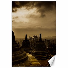 Borobudur Temple Indonesia Canvas 24  X 36  by Nexatart