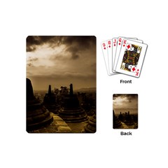 Borobudur Temple Indonesia Playing Cards (mini)  by Nexatart