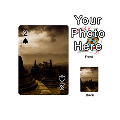 Borobudur Temple Indonesia Playing Cards 54 (mini)  by Nexatart