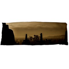 Borobudur Temple Indonesia Body Pillow Case (dakimakura) by Nexatart