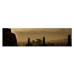 Borobudur Temple Indonesia Satin Scarf (oblong) by Nexatart