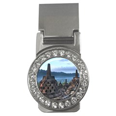 Borobudur Temple  Morning Serenade Money Clips (cz)  by Nexatart