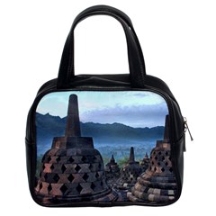 Borobudur Temple  Morning Serenade Classic Handbags (2 Sides) by Nexatart