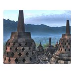 Borobudur Temple  Morning Serenade Double Sided Flano Blanket (Large)  80 x60  Blanket Front