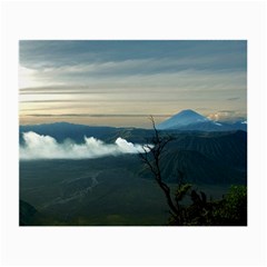 Bromo Caldera De Tenegger  Indonesia Small Glasses Cloth (2-side) by Nexatart