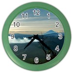 Bromo Caldera De Tenegger  Indonesia Color Wall Clocks Front