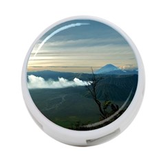 Bromo Caldera De Tenegger  Indonesia 4-port Usb Hub (one Side) by Nexatart