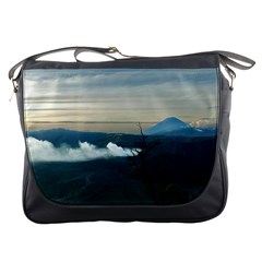 Bromo Caldera De Tenegger  Indonesia Messenger Bags by Nexatart