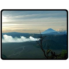 Bromo Caldera De Tenegger  Indonesia Double Sided Fleece Blanket (large)  by Nexatart