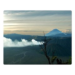 Bromo Caldera De Tenegger  Indonesia Double Sided Flano Blanket (large)  by Nexatart