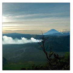 Bromo Caldera De Tenegger  Indonesia Large Satin Scarf (square) by Nexatart