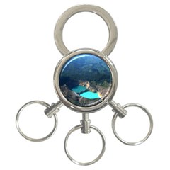 Kelimutu Crater Lakes  Indonesia 3-ring Key Chains by Nexatart