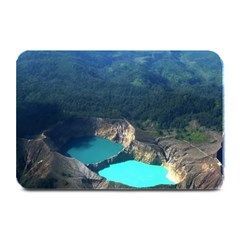 Kelimutu Crater Lakes  Indonesia Plate Mats by Nexatart