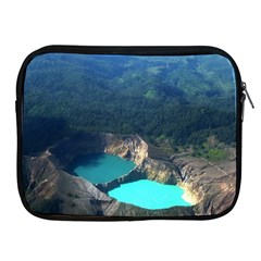 Kelimutu Crater Lakes  Indonesia Apple Ipad 2/3/4 Zipper Cases by Nexatart