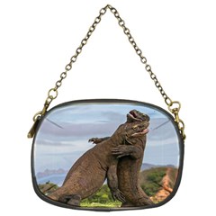 Komodo Dragons Fight Chain Purses (two Sides)  by Nexatart