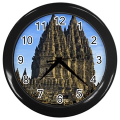 Prambanan Temple Wall Clocks (black) by Nexatart