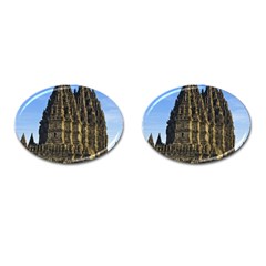 Prambanan Temple Cufflinks (oval) by Nexatart