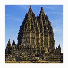 Prambanan Temple Medium Glasses Cloth (2-side) by Nexatart